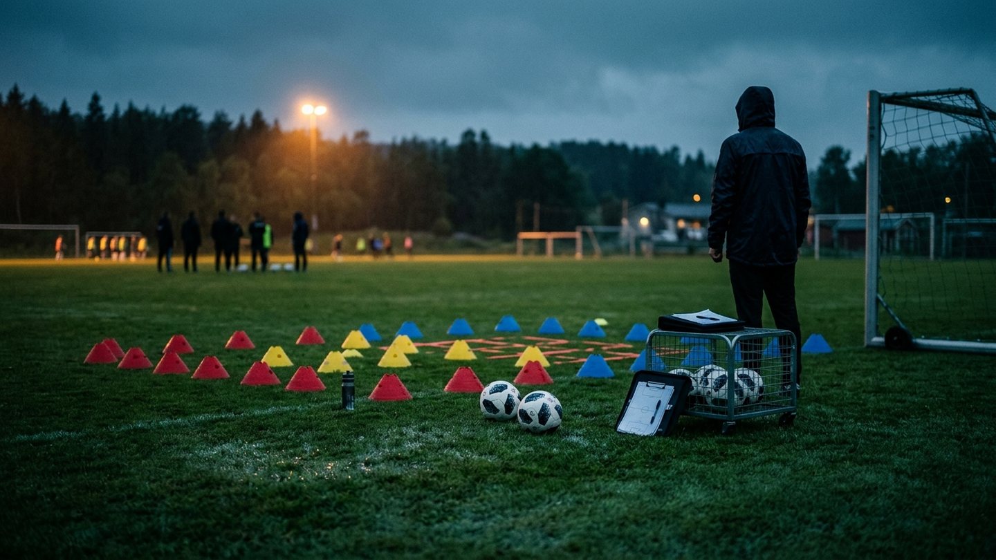 Illustrasjon til artikkelen Slik planlegger du en fotballtrening steg for steg